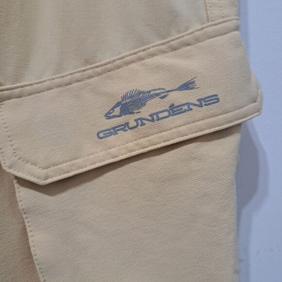 Grundéns Breakwater Activewear Fishing Water Resistant Pants Sandstones 34 Short - Picture 13 of 16
